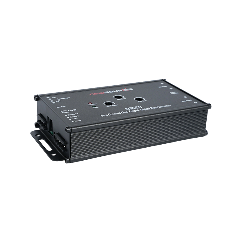 ตัวแปลงระดับ Hi-Low 2 CH พร้อม Digital Bass Enhancer  