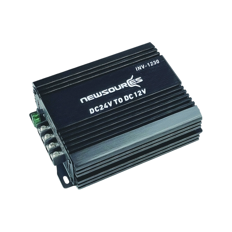 สัญญาณเตือนแรงดันไฟฟ้าสูง/ต่ำ 24V ถึง 12V DC Power Inverter